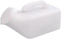 Urinal - 1 litre - Male - With Lid