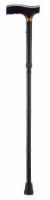 RM Folding Adjustable Walking Stick 29"-33" Black