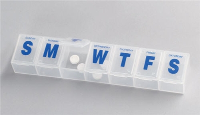 Large Flip-Lid Pill Dispenser