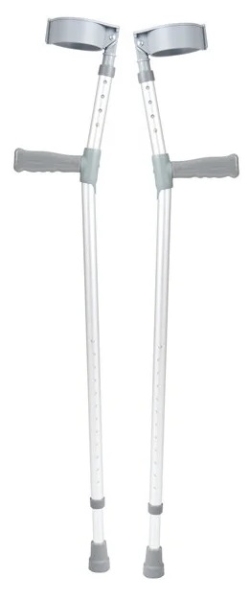 Days Double Adjustable Crutches - Pair