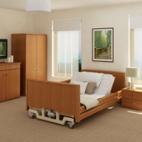 Bradshaw Bariatric Low Nursing Care Bed b