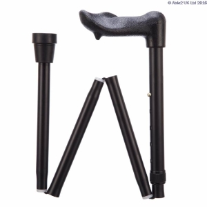 Walking Stick - Comfort Grip - 33"-37" - Left Handed - Black