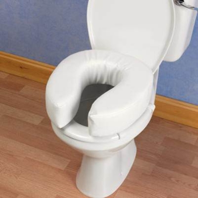 Padded Raised Toilet Seat