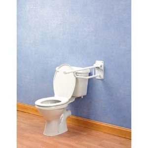 Devon Elite Folding Toilet Rail