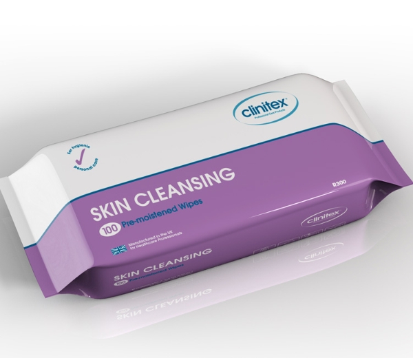 Clinitex Skin Cleansing Wet Wipes